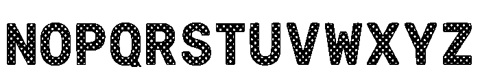 Eel Regular Font UPPERCASE