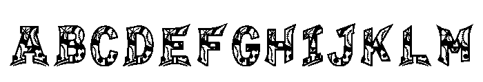 Eems Regular Font UPPERCASE