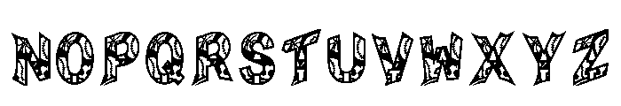 Eems Regular Font UPPERCASE