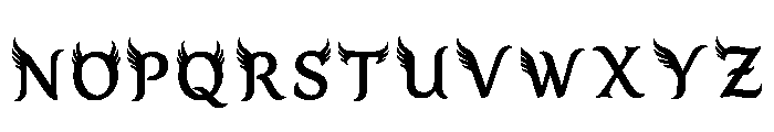 Eerie Regular Font LOWERCASE