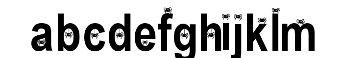 Eency Weency Spider Font LOWERCASE