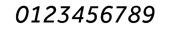 Effra Cc Variable Italic Font OTHER CHARS
