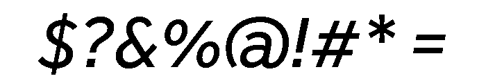 Effra Cc Variable Italic Font OTHER CHARS