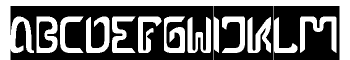EFFECT-Inverse Font UPPERCASE