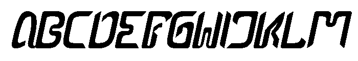 EFFECT Italic Font UPPERCASE