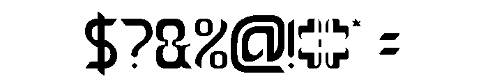 EFFECT-Light Font OTHER CHARS