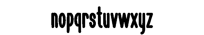 Efaboner Font LOWERCASE