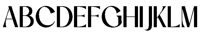 Effyra Regular Font UPPERCASE