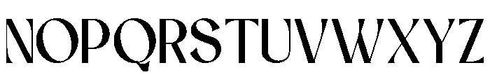 Effyra Regular Font UPPERCASE
