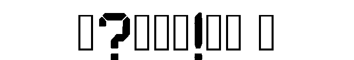 Efram Regular Font OTHER CHARS