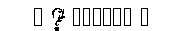 Efren Regular Font OTHER CHARS