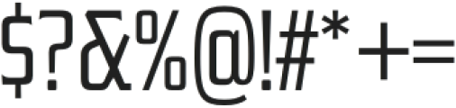 EFCO Colburn Condensed Regular otf (400) Font OTHER CHARS