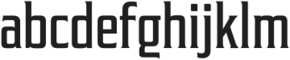 EFCO Colburn Condensed SemiBold otf (600) Font LOWERCASE