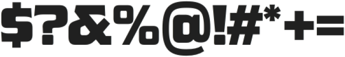 EFCO Colburn ExtraBold otf (700) Font OTHER CHARS
