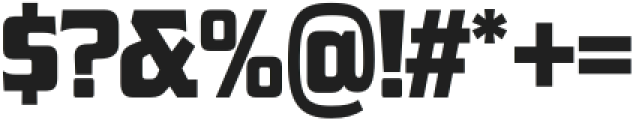 EFCO Colburn Narrow ExtraBold otf (700) Font OTHER CHARS