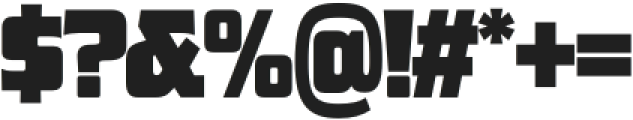 EFCO Colburn Narrow Heavy otf (800) Font OTHER CHARS