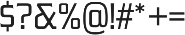 EFCO Colburn Narrow Regular otf (400) Font OTHER CHARS