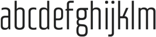 EFCO Growers Condensed Light otf (300) Font LOWERCASE