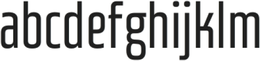 EFCO Growers Condensed otf (400) Font LOWERCASE