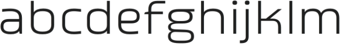 EFCO Growers Wide Light otf (300) Font LOWERCASE