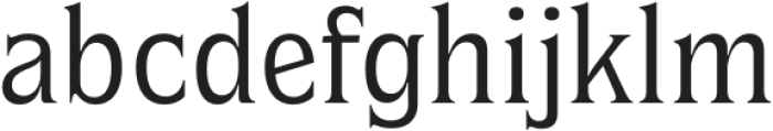 EFCO Osbert Text Regular otf (400) Font LOWERCASE