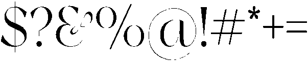 Effort Regular otf (400) Font OTHER CHARS