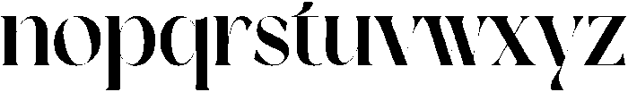 Effort Regular otf (400) Font LOWERCASE