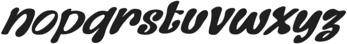 Efista Italic otf (400) Font LOWERCASE