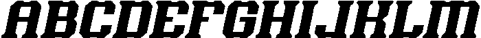 Eforlas Italic otf (400) Font UPPERCASE