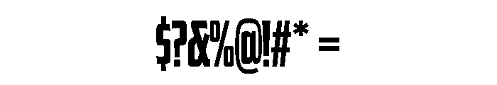 EFCO Colburn DEMO Font OTHER CHARS