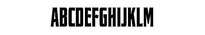 EFCO Colburn DEMO Font UPPERCASE
