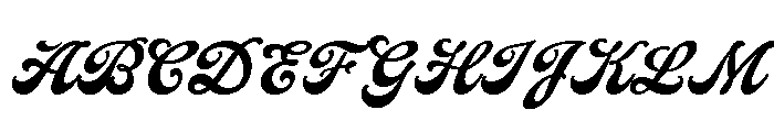 EFCO Fairley Demo Font UPPERCASE