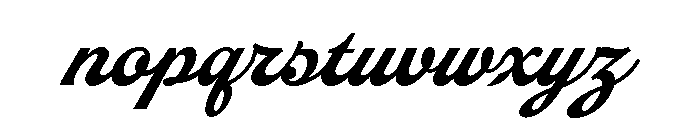 EFCO Fairley Demo Font LOWERCASE