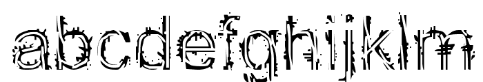 EFN Mazajcar Font LOWERCASE