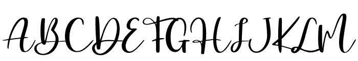 Effingham - Personal Use Font UPPERCASE