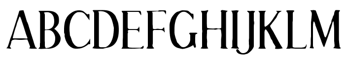 EffloresceAntique-Regular Font UPPERCASE