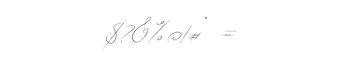 EfothyroScript Font OTHER CHARS