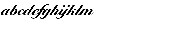 EF Ballantines Script Bold Font LOWERCASE