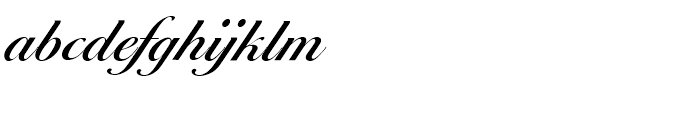 EF Ballantines Script Medium Font LOWERCASE