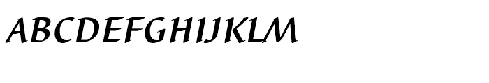 EF Barbedor Medium Italic SC Font LOWERCASE