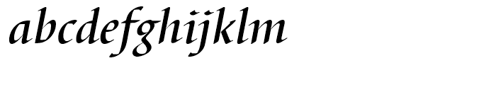 EF Barbedor Medium Italic Font LOWERCASE