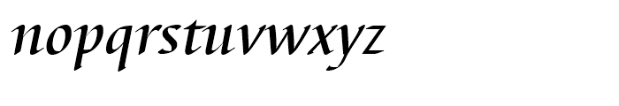 EF Barbedor Medium Italic Font LOWERCASE