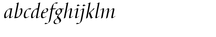 EF Barbedor Regular Italic Font LOWERCASE