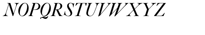 EF Caslon 540 Italic Font UPPERCASE