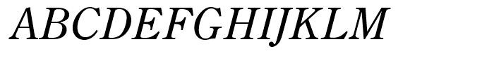 EF Century Old Style Regular Italic Font UPPERCASE