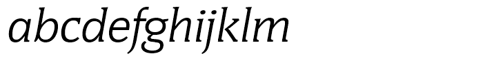 EF Congress Regular Italic Font LOWERCASE