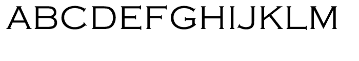 EF Copperplate Light Font UPPERCASE