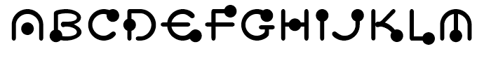 EF Craze Regular Font UPPERCASE