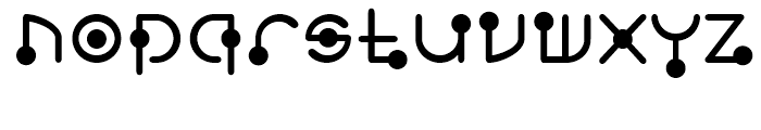 EF Craze Regular Font LOWERCASE