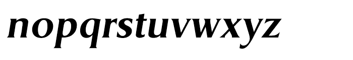EF Dragon CE Bold Italic Font LOWERCASE